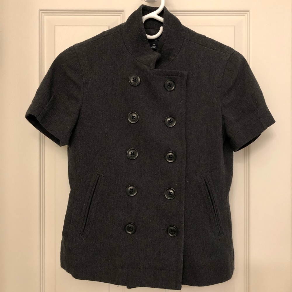 Gap Double Breasted short sleeve Blazer